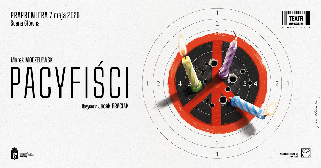 Obrazek ilustrujący spektakl Pacyfiści