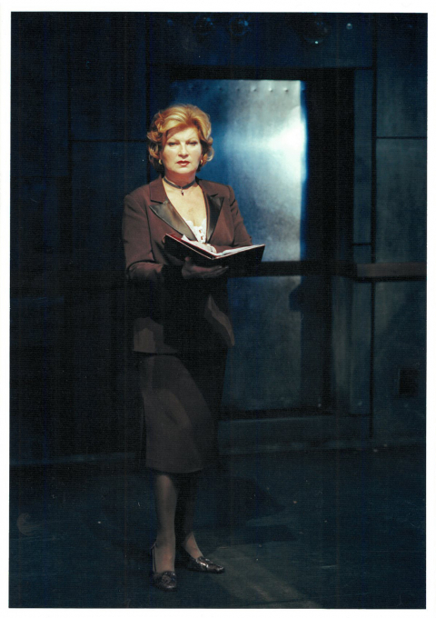 Antonina Girycz jako Madame w spektaklu 