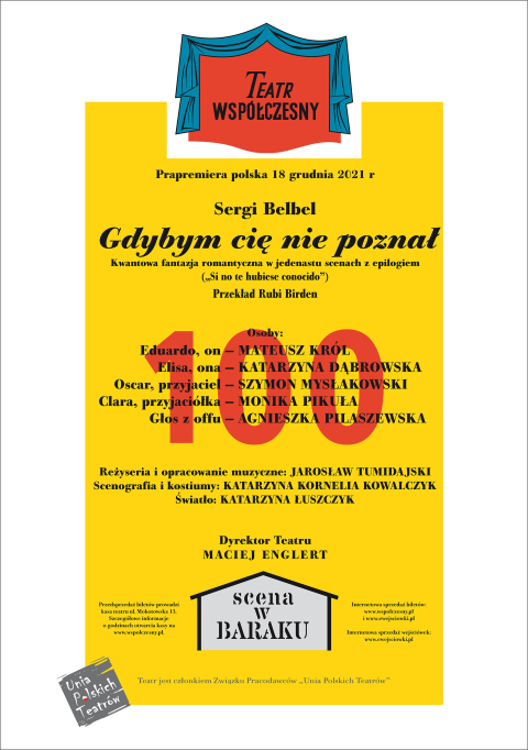 100. spektakl „Gdybym cię nie poznał”