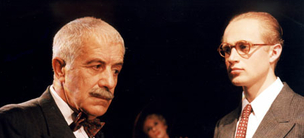Zbigniew Zapasiewicz (Mecenas), Piotr Adamczyk (Marek)