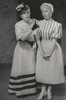 Antonina Gordon-Górecka (Pani Dolly Levi), Ilona Stawińska (Ermengarda)<br/> fot. Edward Hartwig  