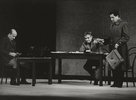 Edmund Fidler (Cywil), Józef Kondrat (Pasiaty), Zbigniew Zapasiewicz (Jan)<br/> fot. Edward Hartwig